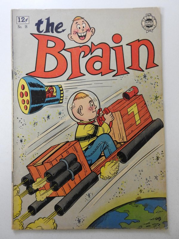 The Brain #18 Ship Ahoy! Solid VG Condition!!