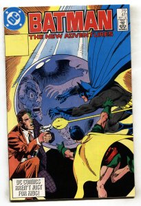 BATMAN #411--comic book--1987--Robin--Two-Face