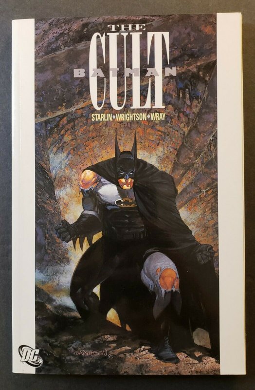 BATMAN: THE CULT TPB SOFT COVER DC COMICS FIFTH PRINTING RARE H.T.F. VF/NM