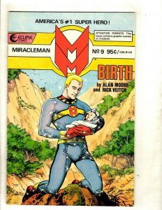 Lot Of 7 Miracleman Eclipse Comic Books #8 9 10 11 12 13 14 Alan Moore VF-NM HJ9