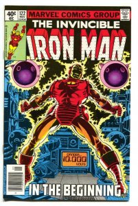IRON MAN #122-ORIGIN-HIGH GRADE MARVEL-NM-