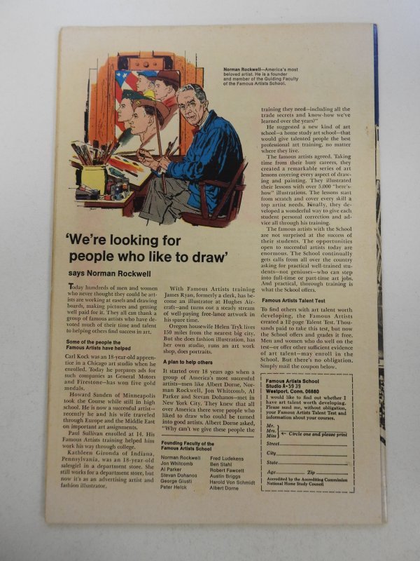 Sub-Mariner #7 (1968) Fine- Condition! Tracing indentions front cover