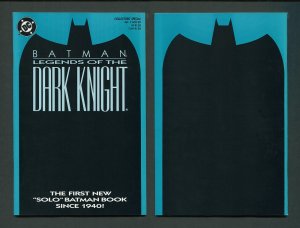 Batman:Legends of the Dark Knight #1 / 9.4-9.6 NM+ (SET)  Nov 1989