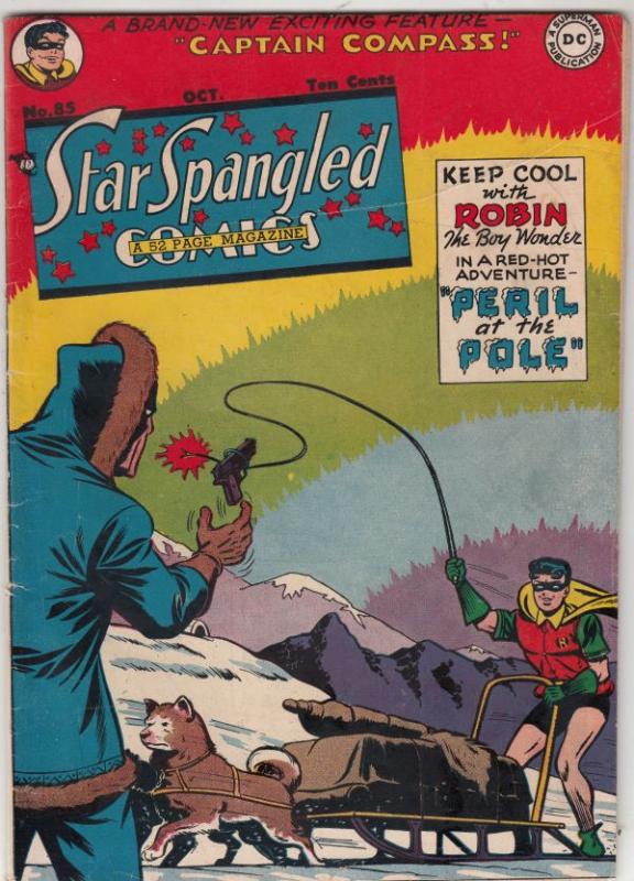 Star Spangled Comics #85 (Oct-48) FN/VF+ High-Grade Robin the Boy Wonder, Tom...