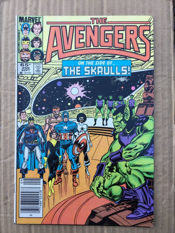 The Avengers #259 (1985)