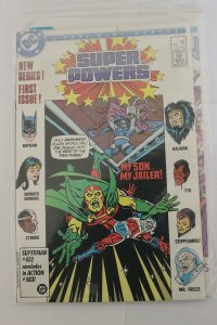 Super Powers 4 Part Mini series #1 (DC, 1986) NM