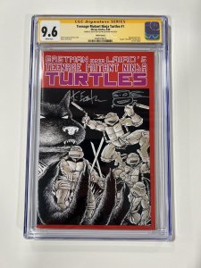 TEENAGE MUTANT NINJA TURTLES 1 5th Print 1988 Cgc 9.6 Sign Sketch Kevin Eastman