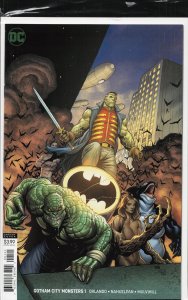 Gotham City Monsters #1 Variant Cover (2019) Andrew Bennett
