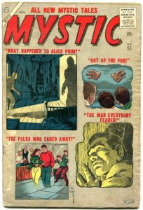 Mystic #55 1957- Atlas Silver Age Horror Sci-fi Don Heck G/VG 