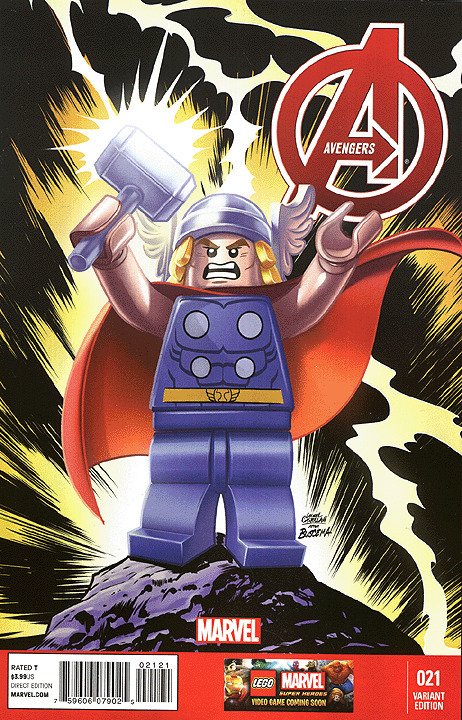 AVENGERS  (2013 Series)  (MARVEL) #21 LEGO Near Mint Comics Book