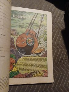UNDERSEA ADVENTURES Classics Illustrated World Around Us #30 1961 Comic Book