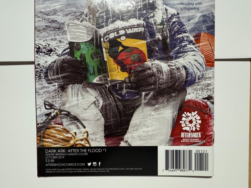 Dark Ark # 1 NM SIGNED Cullen Bunn Variant Cover Aftershock Comic Book 3 J401