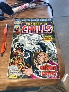 Chamber of Chills #4  (1973) High-grade! frank Bruner art NM- Wow!