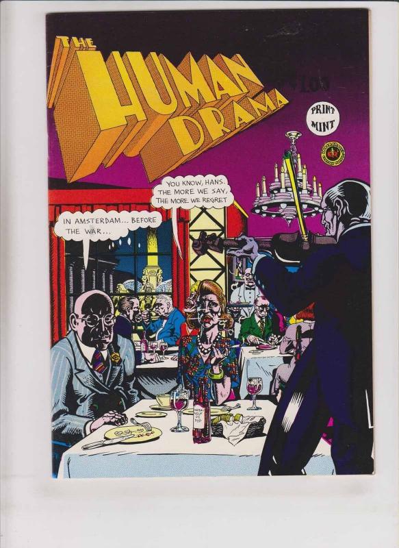 Human Drama #1 FN (1st) print mint GREG IRONS spain rodriguez underground