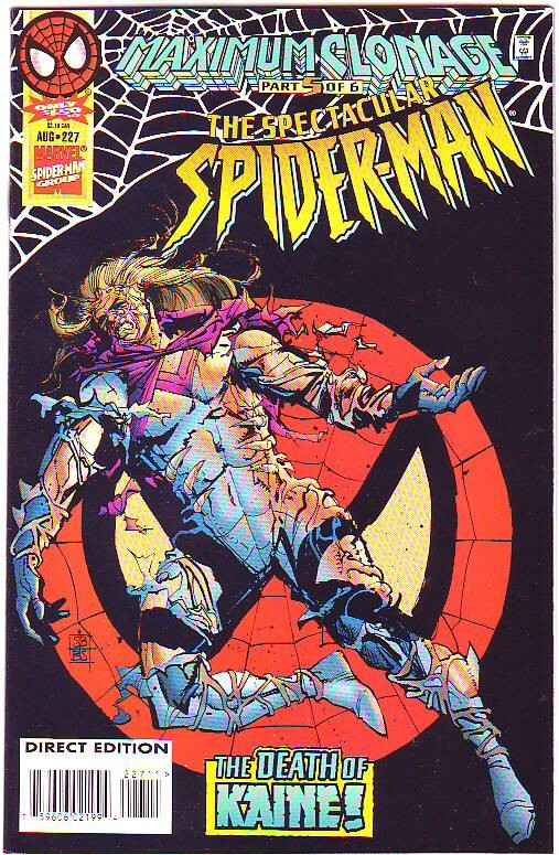 Spider-Man, Peter Parker Spectacular #227 (Aug-95) NM+ Super-High-Grade Spide...