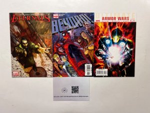3 Marvel Comics Beyond # 1 + Eternals # 5 + Armor Wars # 4 Avengers 106 JS46
