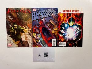 3 Marvel Comics Beyond # 1 + Eternals # 5 + Armor Wars # 4 Avengers 108 JS46