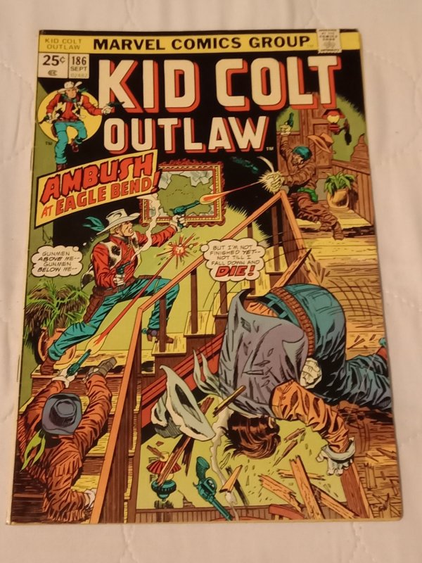 Kid Colt Outlaw #186 (1974) EA2