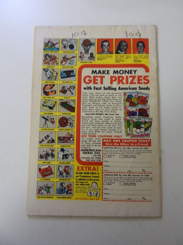 The Avengers #76 (1970) VG condition ink front/back cover