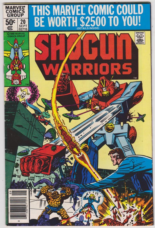 Shogun Warriors #20 (1980)