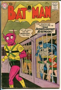 Batman #128 1959-DC Comics-alien on cover-Robin behind bars-VG MINUS