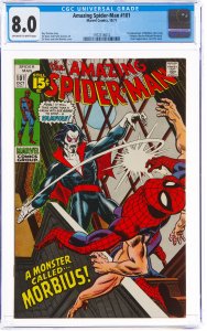 The Amazing Spider-Man #101 (Marvel,1971) CGC Graded 8.0