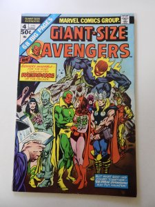 Giant-Size Avengers #4 (1975) VG+ condition  subscription crease