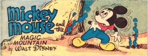 Mickey Mouse and the Magic Mountain - Walt Disney' Wheaties Comic (1951)