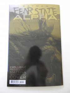 Batman: Fear State: Alpha Mattina Foil Cover NM- Condition!