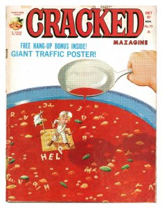 VINTAGE 1965 Cracked Magazine #73 Major Magazines