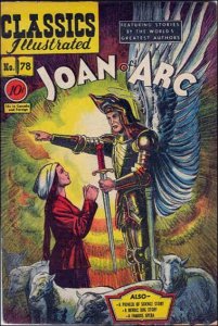 Classics Illustrated (Gilberton) #78 VG ; Gilberton | low grade comic Joan of Ar