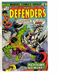 Lot Of 3 Defenders Marvel Comic Books # 30 31 32 FN/VF Range Luke Cage Hulk J249