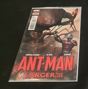ANT-MAN 2PC (VF/NM) BAGGED & BOARDED, LARGER THAN LIFE, LAST DAYS 2015