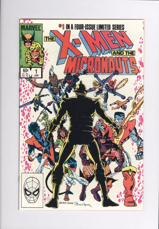 X-Men and the Micronauts # 1  Near Mint Minus (1984)  Super High Grade