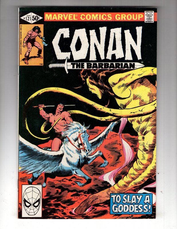 Conan the Barbarian #121 (1981) FN+  Bronze Marvel Sword & Sorcery / ID#20