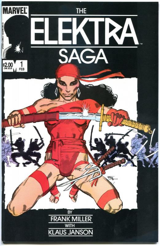 ELEKTRA SAGA #1 2 3 4, VF/NM, 1984,  4 issues, Frank Miller, more in store