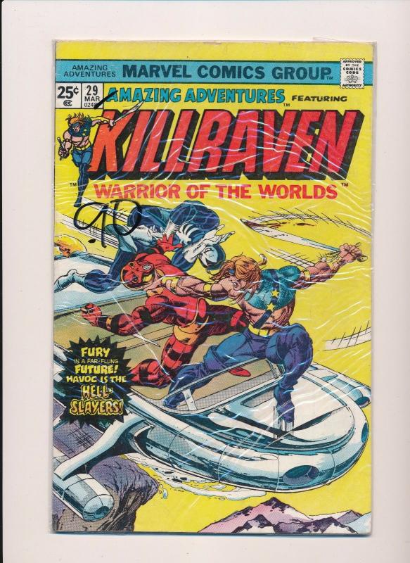 Marvel Amazing Adventures Lot of 4 - KILLRAVEN / WAR WORLDS #27-30 F/VF (HX584)