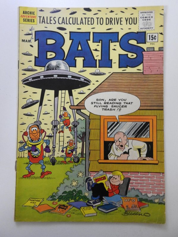 Tales Calculated To Drive You Bats #3  (1962) Sharp VG Condition!