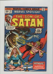 Marvel Spotlight #18 - Son Of Satan Demonic Possession - 1974 (Grade 7.0) WH