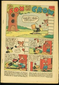 COMIC CAVALCADE #52 1952-FOX AND CROW-FUNNY ANIMAL P