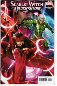 SCARLET WITCH AND QUICKSILVER #2 DERRICK CHEW VAR