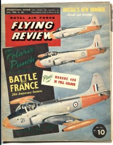 Royal Air Force Flying Review July 1960- incomplete