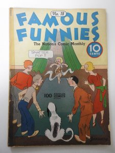 Famous Funnies #18 (1936) GD/VG Condition see description
