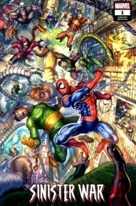 SINISTER WAR #1 ALAN QUAH VARIANT MARVEL NM.