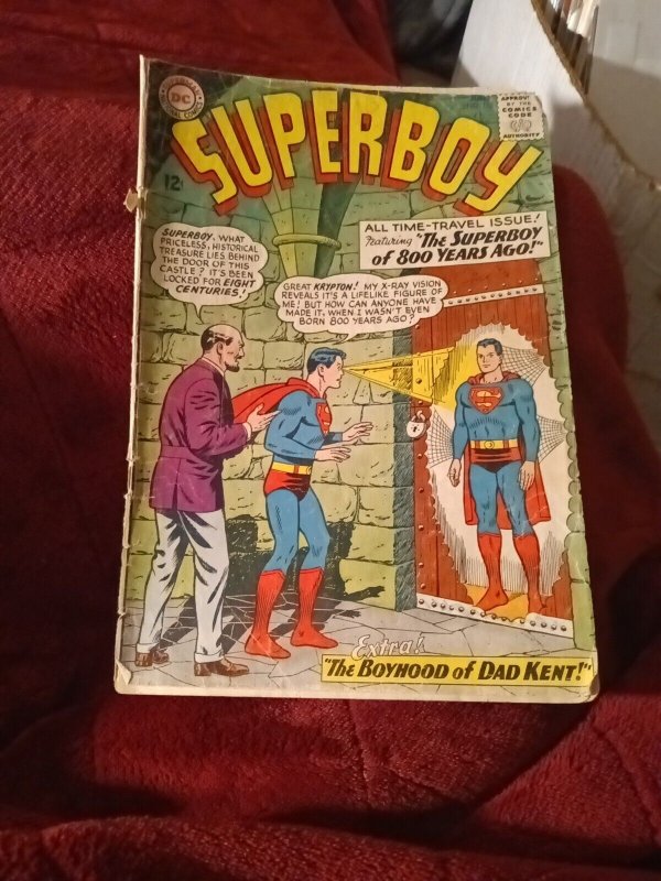 DC Comics Superboy #113 - Dad Kent's Boyhood (1964) Classic Silver Age Story