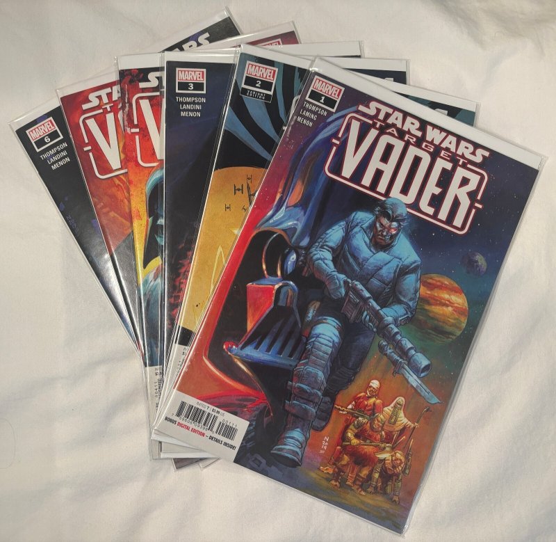 Star Wars: Target Vader #1-6 Complete Series Marvel Comics 2019 Darth Vader