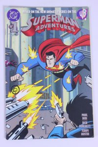 Superman Adventures #1 Newsstand Edition (1996) Superman [Key Issue] VF