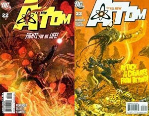 The All-New Atom #22-23 (2006-2008) DC Comics - 2 Comics