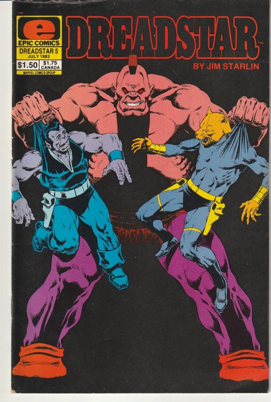 Dreadstar(Epic)# 5 Thanos creator Jim Starlin's Space Opera