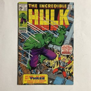 Incredible Hulk 127 1970 FN fine 6.0 Marvel 1st Mogol